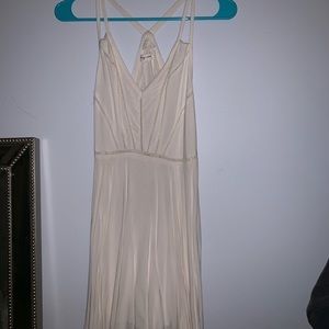 Urban Outfitters creme domino dress.